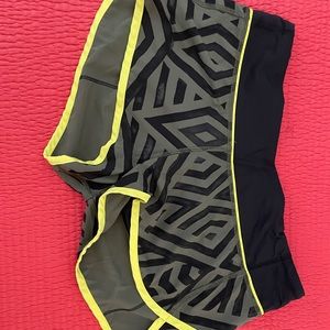 Lululemon Run shorts RARE